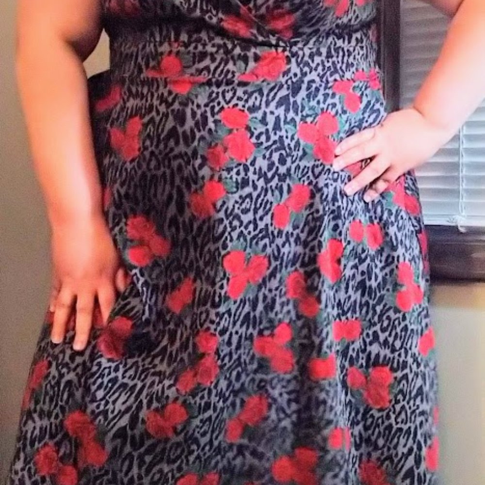 Torrid V-neck dress A Line Party Dress